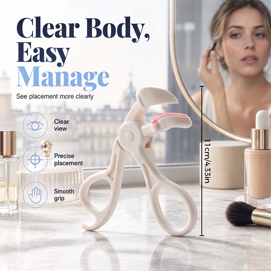 👁️ 50% OFF! 🔥 Wide-Angle Eyelash Curler with Comb – Instant Lift & Clump-Free Curl 💫