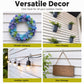 🎃 Heavy Duty 304 Stainless Steel Vinyl Siding Hooks – No-Drill Outdoor Decor Hangers for Lights & Wreaths 🔩