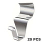 🎃 Heavy Duty 304 Stainless Steel Vinyl Siding Hooks – No-Drill Outdoor Decor Hangers for Lights & Wreaths 🔩