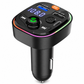 🚗 New Arrival!🎵 Bluetooth Car FM Transmitter & MP3 Player – PD Fast Charging & Ambient Light ✨