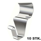 🧱 50% OFF! 🏠 304 Stainless Steel Siding Hooks – No-Drill Outdoor Decoration Mounts 🔩