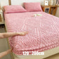 🛏️ 360° All-Around Stretch Plush Knit Fitted Sheet☁️– Soft, Snug & Easy to Put On, Cosy Comfort for Every Bed ✨