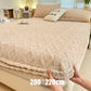 🛏️ 360° All-Around Stretch Plush Knit Fitted Sheet☁️– Soft, Snug & Easy to Put On, Cosy Comfort for Every Bed ✨