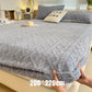 🛏️ 360° All-Around Stretch Plush Knit Fitted Sheet☁️– Soft, Snug & Easy to Put On, Cosy Comfort for Every Bed ✨