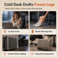 ❄️Winter Essentials ! Under-Desk Electric Foot Warmer🦶🔥 – Fast Heat & Adjustable Temperature, Keep Feet Cosy at Work or Home ✨