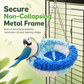 🐦Warm Winter Cotton Bird Nest Hammock – Give Your Parrot, Cockatiel or Budgie a Cosy Place to Sleep & Swing ✨