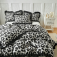 🔥 New Arrival -50% OFF 🛏️ Leopard Print Ruffled Duvet Cover Set – Bold & Cosy Bedroom Style, Refresh Your Room in Minutes 🐆