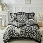 🔥 New Arrival -50% OFF 🛏️ Leopard Print Ruffled Duvet Cover Set – Bold & Cosy Bedroom Style, Refresh Your Room in Minutes 🐆