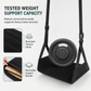 📢Portable Airplane Footrest Hammock✈️ – Travel Foot Sling for Long Flights & Office Comfort, Relax Your Legs Anywhere 🧳