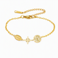 ⏳ Limited-Time Offer! ⏰ Stainless Steel Chain Charm Bracelet – Cross, Pentagram & Witch Knot Pendants, Add a Touch of Mystical Style to Your Everyday Look ✨