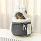 🐾 Limited-Time Offer! 🔥 Fleece-Lined Pet Carrier Backpack 🎒– Keep Your Cat Cosy & Close on Chilly Autumn & Winter Adventures ✨