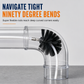 ⏳ Limited-Time Offer! ⏰ Rotary Chimney & Tumble Dryer Duct Cleaning Brush Kit – Flexible Rods & Nylon Brush Head, Reach Deep Into Boiler & Pipe Runs with Less Hassle 🔥🧹