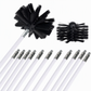 ⏳ Limited-Time Offer! ⏰ Rotary Chimney & Tumble Dryer Duct Cleaning Brush Kit – Flexible Rods & Nylon Brush Head, Reach Deep Into Boiler & Pipe Runs with Less Hassle 🔥🧹