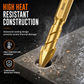 ⏳50% OFF🧱Super Hard Eccentric Slanted Head Drill Bits – For Ceramic Tile, Glass, Concrete & Cement Walls, Drill Cleaner Holes With Less Wandering 🛠️