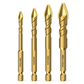 ⏳50% OFF🧱Super Hard Eccentric Slanted Head Drill Bits – For Ceramic Tile, Glass, Concrete & Cement Walls, Drill Cleaner Holes With Less Wandering 🛠️