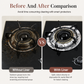 ⏳ Limited-Time Offer! ⏰ 10-Pack Heavy-Duty Foil Gas Stove Burner Liners – Keep Your Hob Clean & Protected with Deep Well Spill Capture 🍳