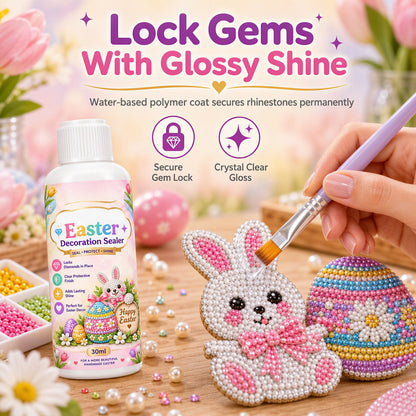 ⏳JUST £9.99 GET 2PCS !!!⏰✨Clear Sealer & Glue 30ml – Lock Gems & Stop Lifting, Keep Your Nail Art Secure, Shiny & Party-Ready 🎨