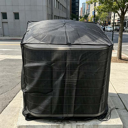 📢2026 New Arrival! ❄️Outdoor Air Conditioner Cover with Mesh Sides – Shield Your Unit from Dust, Leaves & Weather, Keep It Clean All Year Round ✨