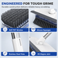 ⏳Limited-Time Offer!🧹4-in-1 Liquid Dispensing Floor Brush – Scrub, Scrape, Squeegee & Tweeze, Deep Clean Any Floor with One Tool ✨