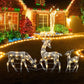 🔥50% OFF!!📢🦌 LED Christmas Reindeer Set with Bow – Light Up Your Festive Display, Bring a Warm Glow to Indoor & Outdoor Corners This Christmas ✨