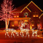 🔥50% OFF!!📢🦌 LED Christmas Reindeer Set with Bow – Light Up Your Festive Display, Bring a Warm Glow to Indoor & Outdoor Corners This Christmas ✨