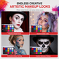 ⏳ Limited-Time Offer! ⏰ 15-Colour Oil-Based Face & Body Paint Palette – Get Creative with Halloween, Festivals & Cosplay Looks 🎨✨