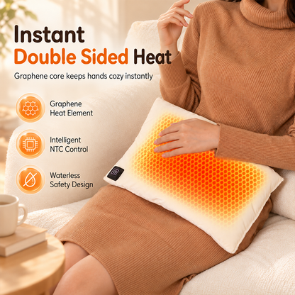 ⏳ Limited-Time Offer! ⏰ Portable Rechargeable Graphene Hand Warmer – Waterless & Explosion-Proof♨️