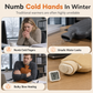 ⏳Limited-Time 49% OFF!⏰♨️ Portable Rechargeable Graphene Hand Warmer – Waterless & Explosion-Proof, Plush Handheld Heating Bag 💦✨