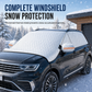📢📢50% OFF !! ⏰❄️ Careluxpro Magnetic Windscreen Snow Cover – Thickened Half Cover for Cars & SUVs 🚗✨