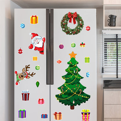 ⌛️Christmas Special! 🎄3D Cartoon Magnetic Stickers – Add Instant Festive Charm to Fridges, Doors & Metal Surfaces ✨
