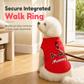🔥50% OFF!!📢🐾 Warm Pet Sweater with Leash Ring – “Love Dad & Mum” Design for Cosy Winter Walks ❄️✨