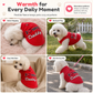 🔥50% OFF!!📢🐾 Warm Pet Sweater with Leash Ring – “Love Dad & Mum” Design for Cosy Winter Walks ❄️✨