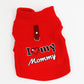 🔥50% OFF!!📢🐾 Warm Pet Sweater with Leash Ring – “Love Dad & Mum” Design for Cosy Winter Walks ❄️✨