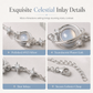 ⏳🔥LIMITED-TIME 50% OFF! ⏰🌙 925 Sterling Silver Planet & Star Necklace – Elegant Celestial Jewelry Gift for Women ✨