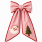 ⏳ 50% OFF🎄 Vintage Santa Ribbon Bow for Christmas Wreaths & Door Decor 🎅✨