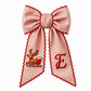⏳ 50% OFF🎄 Vintage Santa Ribbon Bow for Christmas Wreaths & Door Decor 🎅✨
