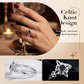 ⏳Limited-Time Offer!🔮 Celtic Witch’s Knot Ring for Women – Mystical & Timeless✨💍