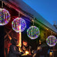 🔥50% OFF!!📢🔮 Hanging LED Sphere Light – 360° Glow & Weatherproof Metal, Add a Magical Touch to Patios, Gardens & Holidays 💪