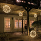 🔥50% OFF!!📢🔮 Hanging LED Sphere Light – 360° Glow & Weatherproof Metal, Add a Magical Touch to Patios, Gardens & Holidays 💪
