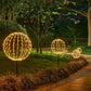🔥50% OFF!!📢🔮 Hanging LED Sphere Light – 360° Glow & Weatherproof Metal, Add a Magical Touch to Patios, Gardens & Holidays 💪