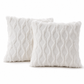 ⏳HOT SALE- 50%OFF!!🛋️Soft Plush Cushion Cover – Embroidered Geometric Diamond Pattern, Add Minimalist Cosy Charm to Sofa & Bed ✨