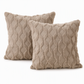 ⏳HOT SALE- 50%OFF!!🛋️Soft Plush Cushion Cover – Embroidered Geometric Diamond Pattern, Add Minimalist Cosy Charm to Sofa & Bed ✨