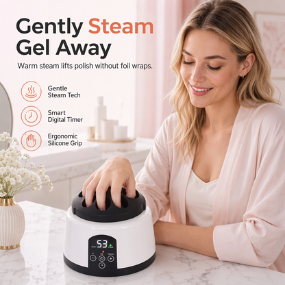 💅 36W Electric Steam Nail Polish Remover – Professional Gel & Acrylic Removal Machine ✨