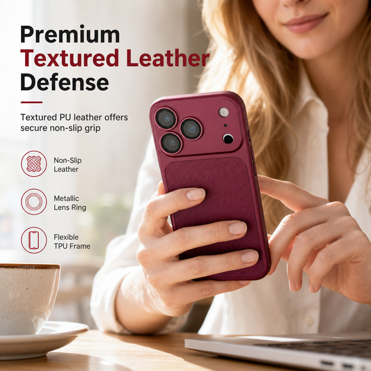 ⌛️LIMITED‑TIME ￡7.99 !! 📱 ✨ Soft Faux Leather Phone Case – Flexible, Slim, Model‑Specific ✨