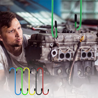 ⏰️Limited-Time 50% Discount🔧Brake Caliper Hangers – Heavy-Duty Steel Hooks, Protect Brake Hoses During Auto Repair ✨