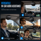 📢📢50% OFF🚗 SP11 Car Sun Visor Bluetooth Speakerphone – Hands-Free Calls & Vibration Auto Power On ✨