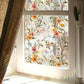 🔥50% OFF!!📢🌈 Rainbow Static Cling Window Film – Colourful Flower Glass Sticker, Cuttable & Decorative