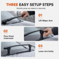 🔥50% OFF!!📢❄️ 2-Pack Car Anti-Freeze Wiper Protector – Winter Windscreen Guard 🚗✨