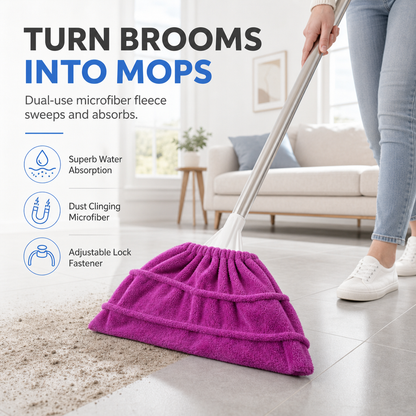 Coral Fleece Broom & Mop Cloth