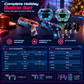 Kids Laser Tag Gun Toy Set with Sensor and Projection Features for Boys Interstellar Space Battle Games